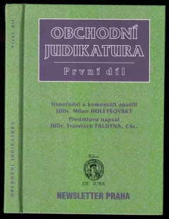 Obchodní judikatura - první díl