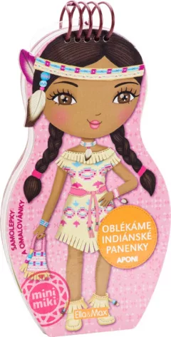 Oblékáme indiánské panenky - Aponi