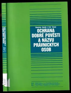 Ochrana dobré pověsti a názvu právnických osob