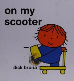 On my scooter