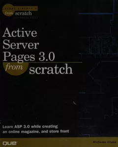 Active Server Pages 3.0 from scratch