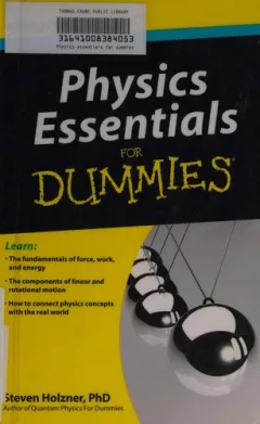 Physics essentials for dummies
