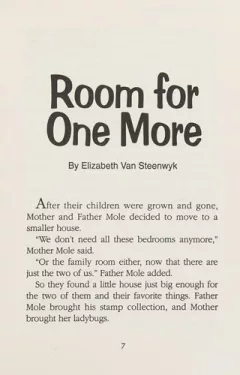 Room for One More