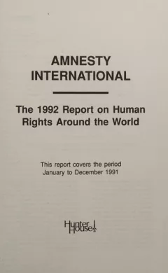 Amnesty International Report, 1992
