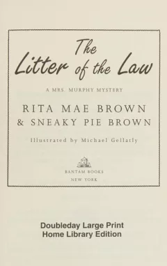 The litter of the law