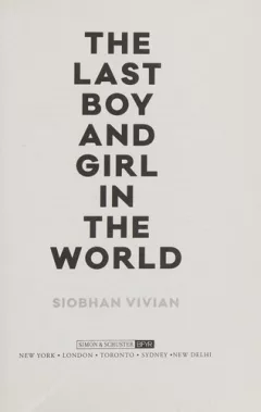 The last boy and girl in the world