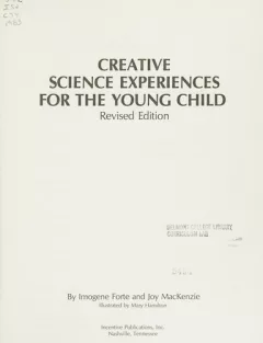 Creative Science Experiences for the Young Child