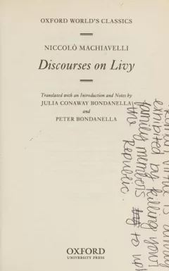 Discourses on Livy