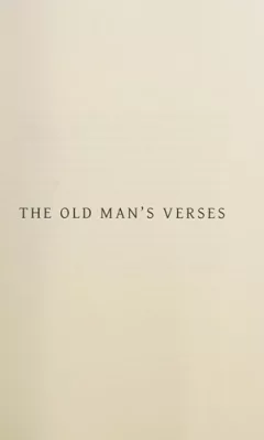 The old man's verses