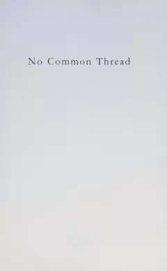No common thread