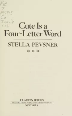 Cute is a four-letter word