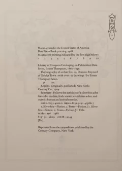 The biography of a silver-fox, or, Domino Reynard of Goldur Town