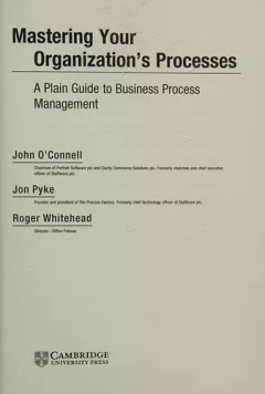 Mastering your organization's processes