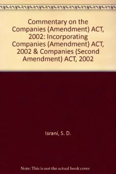 Commentary on the Companies (Amendment) Act, 2002