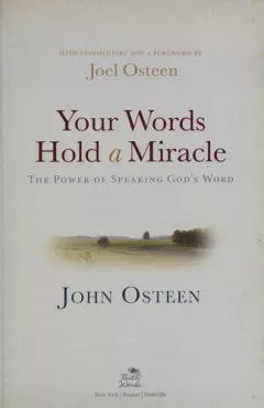 Your words hold a miracle