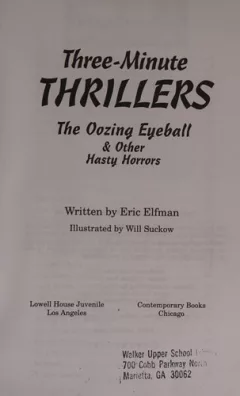 Three-minute thrillers