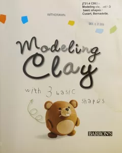 Modeling clay with 3 basic shapes