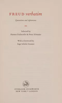 Freud verbatim