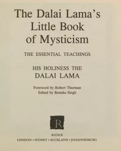 Dalai Lama's Little Book of Mysticism