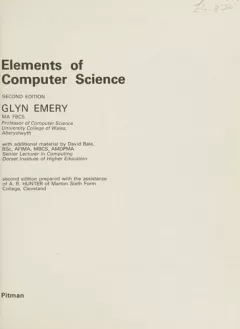 Elements of computer science
