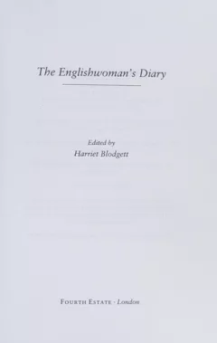 The Englishwoman's diary