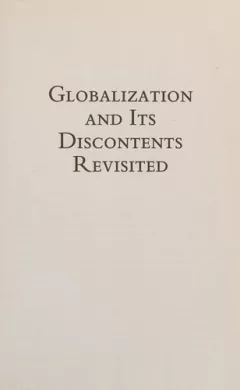 Globalization and Its Discontents