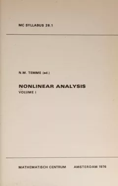 Nonlinear analysis