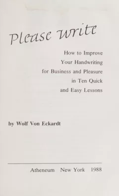 Please write