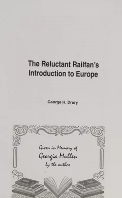 The Reluctant Railfan's Introduction to Europe