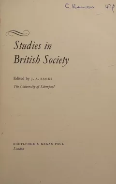 Studies in British society