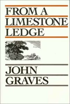 From a limestone ledge