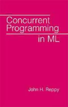 Concurrent Programming in ML