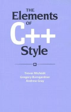 The elements of C++ style