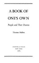 A book of one's own