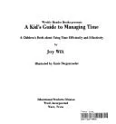 A kid's guide to managing time