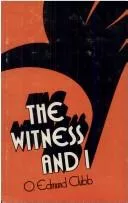 The witness and I