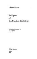 Religion of the modern Buddhist