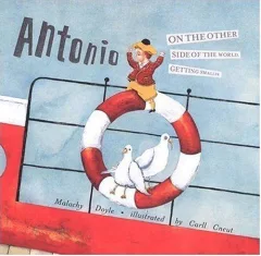 Antonio on the other side of the world, getting smaller