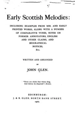 Early Scottish melodies