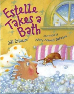 Estelle takes a bath