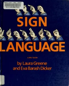 Sign language