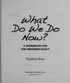 What do we do now?
