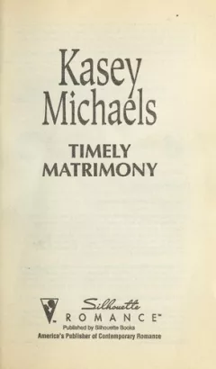 Timely Matrimony (Hasty Weddings)