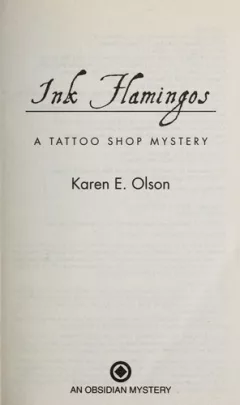 Ink flamingos
