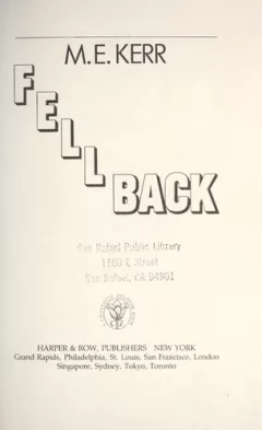 Fell back