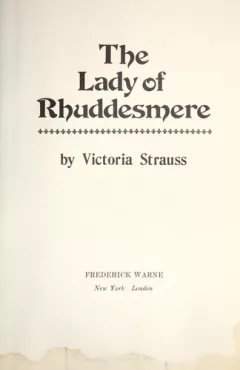 The lady of Rhuddesmere