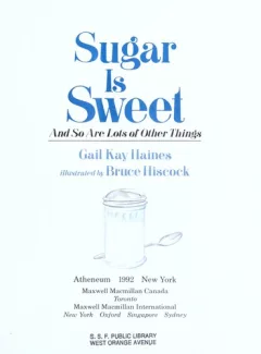 Sugar is sweet