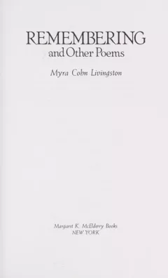 Remembering and other poems
