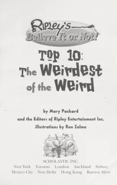 Ripley's believe it or not!