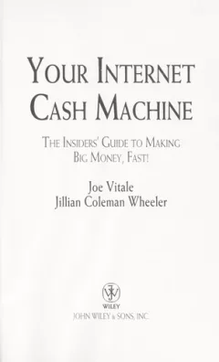 Your internet cash machine